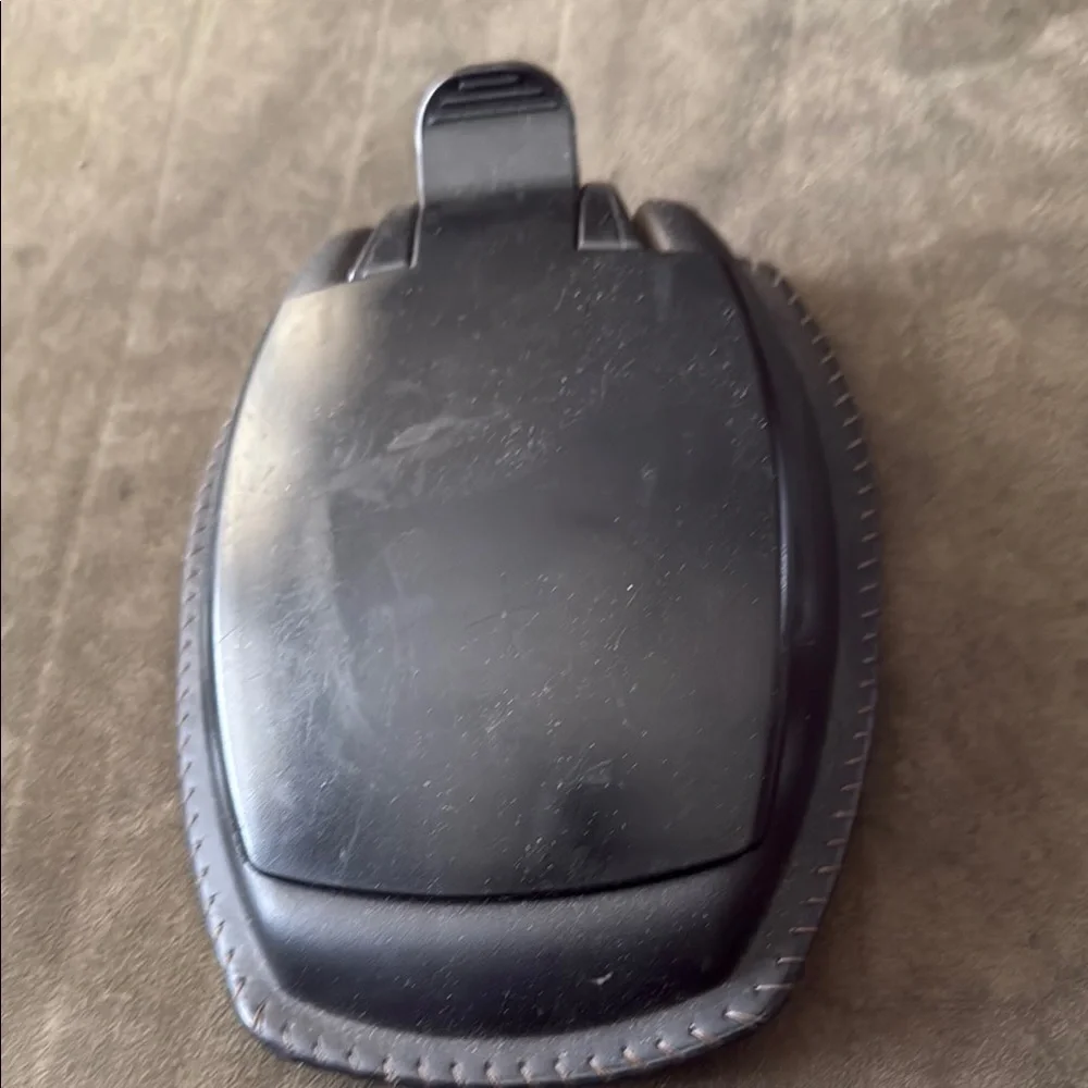 Black Leather Phone Holster